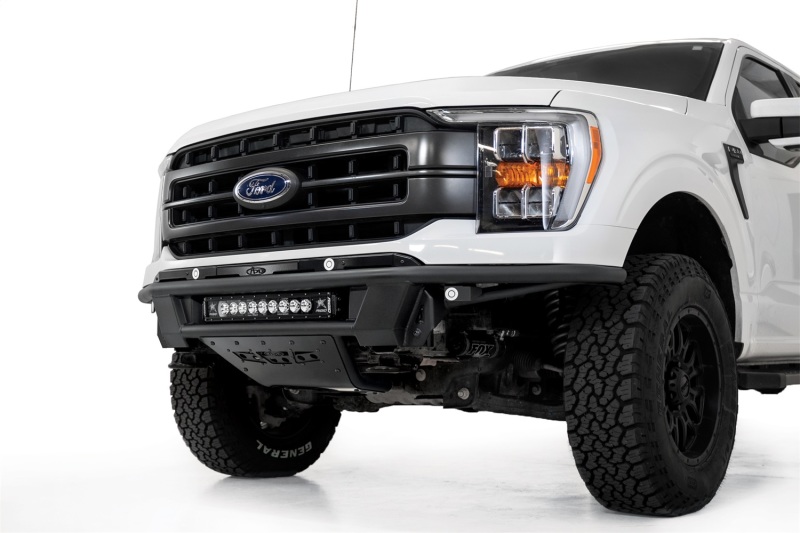 Ford F-150 Bumper - Front - Addictive Desert Designs - PRO Bolt-On - Hammer Black - `21-`23